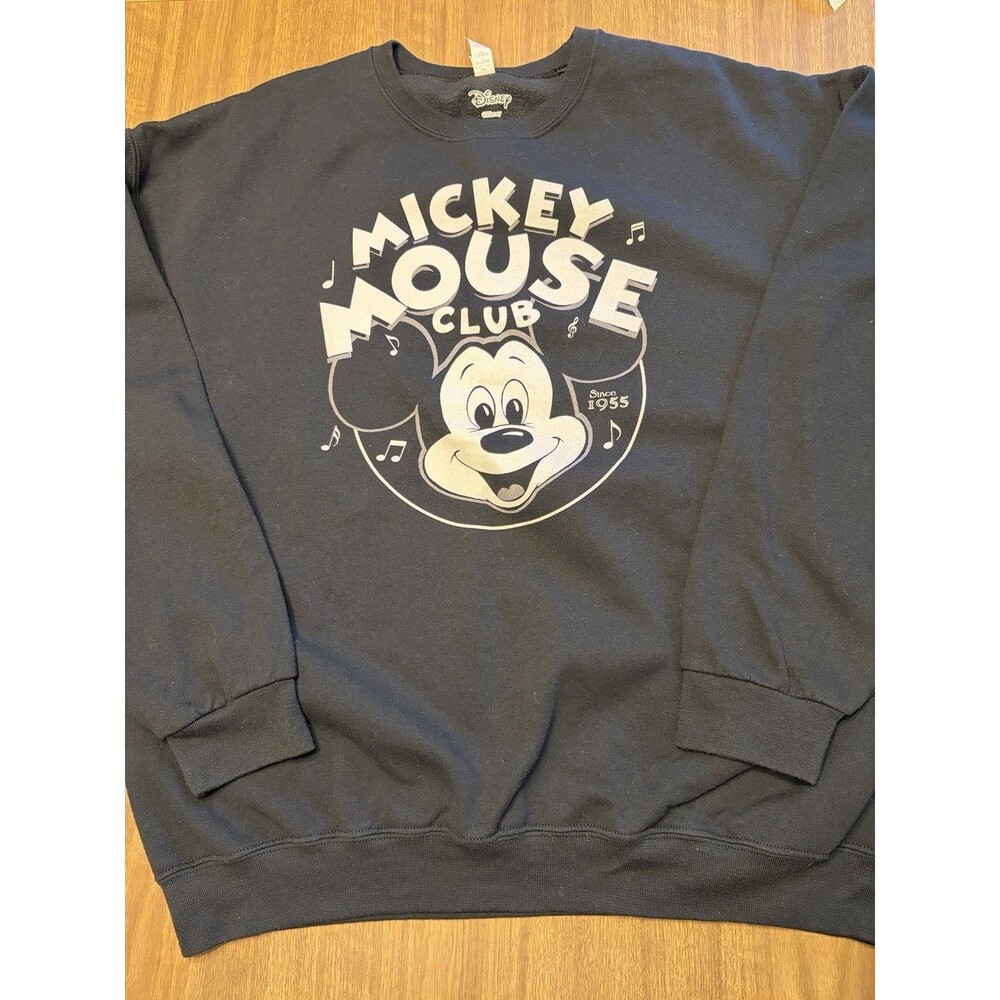 Disney Target Mickey Mouse Club Pullover Crewneck Sweatshirt Vtg Graphics XXL